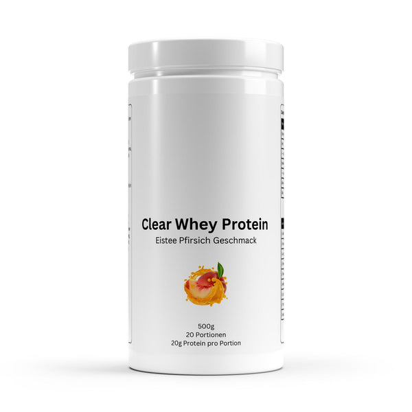 Clear Whey Protein Eistee Pfirsich - 500g - Zyva Life